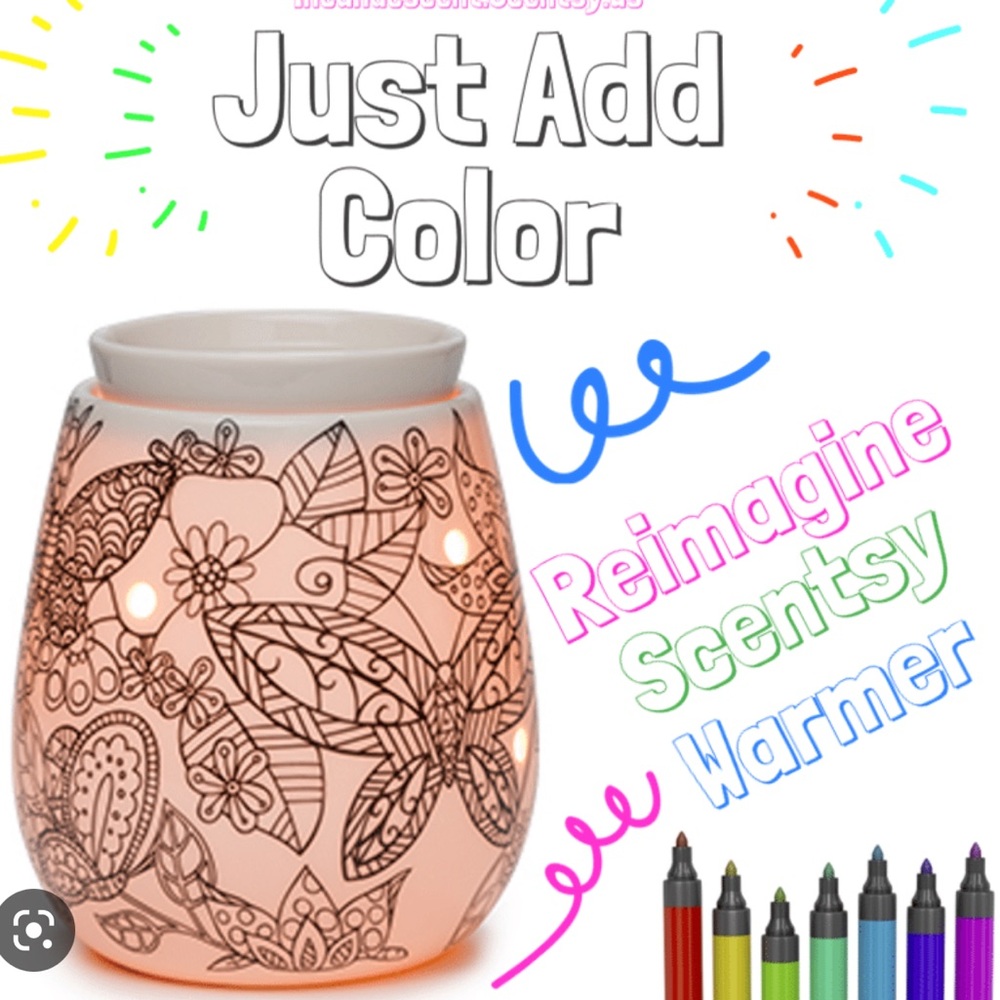 Reimagine color it yourself Scentsy warmer full-size